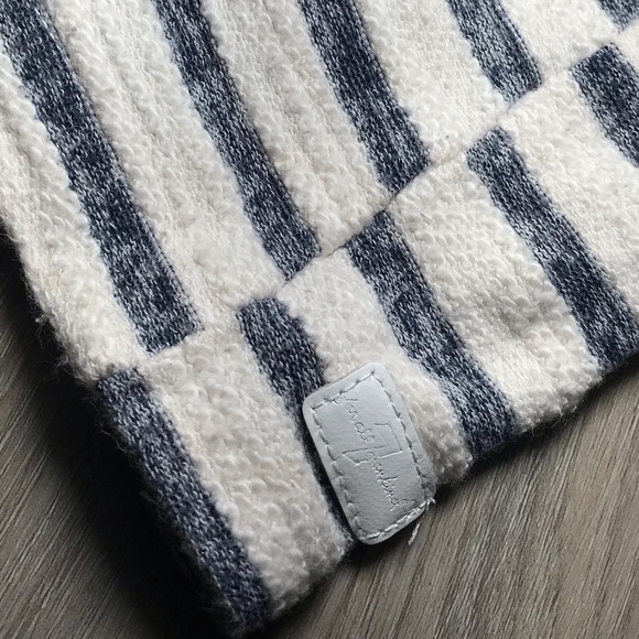 7 for all mankind girls knit striped box tee - Picture 2 of 5